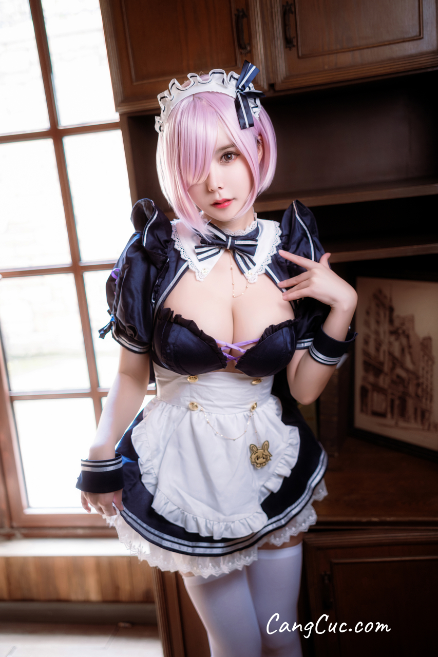 Coser@亚马逊鲶鱼 – FGO 玛修 女仆
